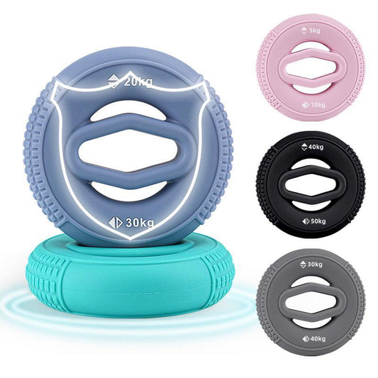 Hand Grip Strengthener Hand Finger Exerciser Forearm Rings Hand Exerciser Silicone Squeezer Grippers For Finger