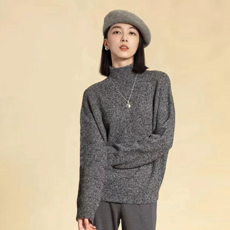 Idle Style Loose Long-sleeved Sweater
