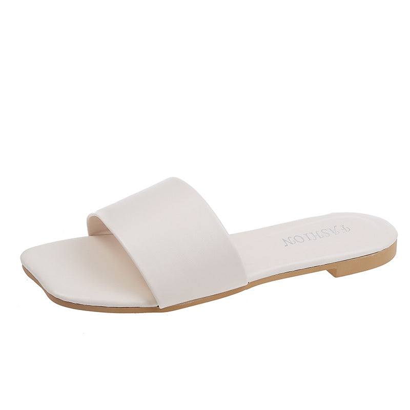 Student Flat Sandals Flower Soft Summer Slippers