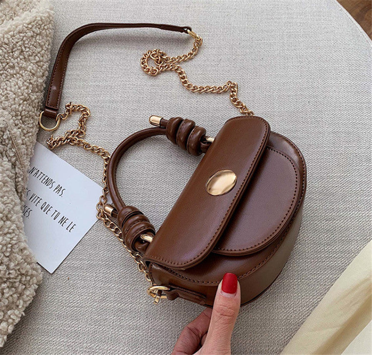 Autumn And Winter All-match Messenger Saddle Bag Trend