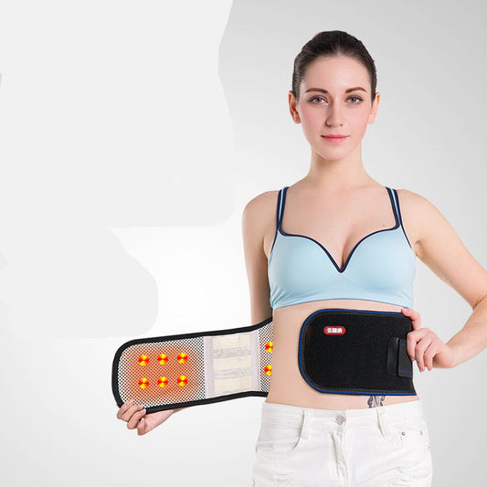 Warm magnetic therapy lumbar disc herniation belt