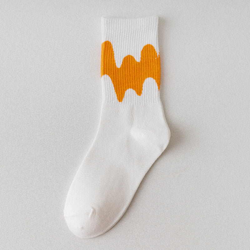 Women's Socks Ice Cream Cream Tube Socks Japanese Style