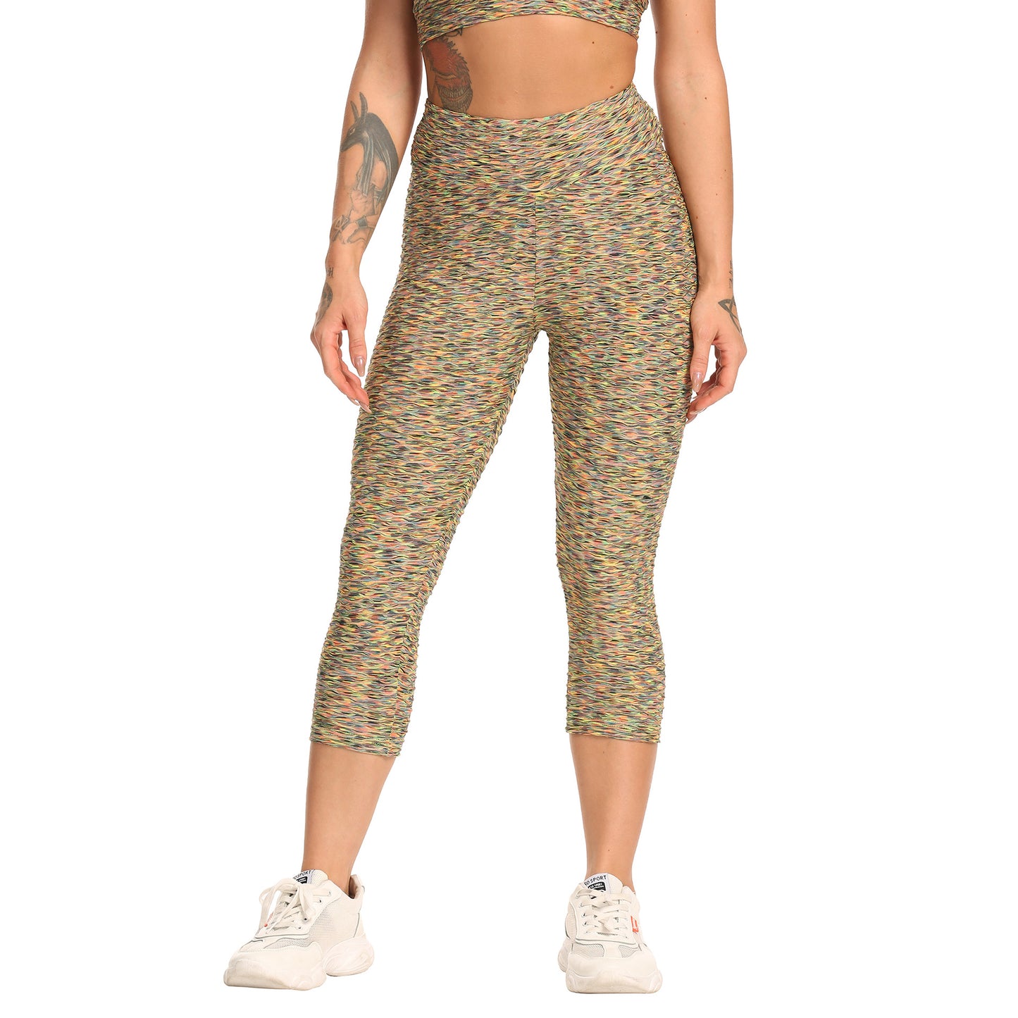 High Waist Peach Hip Fitness Leggings