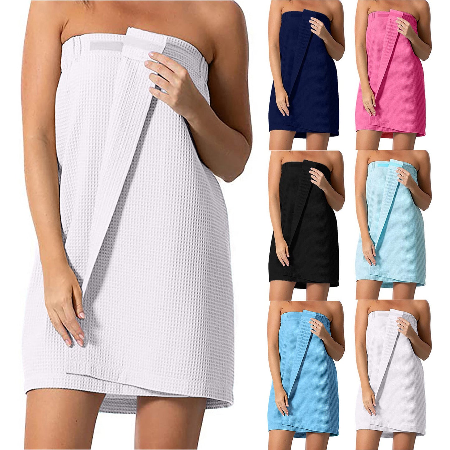 Women's Microfiber Bath Skirt Water-absorbing Quick-drying Tube Top Bathrobe