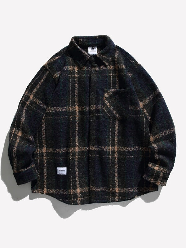 Long Sleeve Casual Loose Shirt Men And Women Fashion