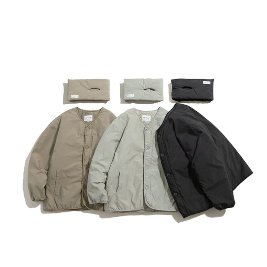 Winter Men's Solid Color Casual Round Neck Cotton Coat