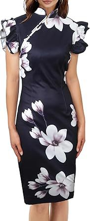 Women's Stylish Minimalist Vintage Design Womens Dress