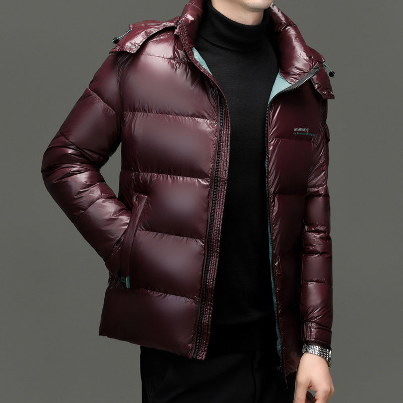 Men's Hooded Winter Thickened Cotton Jacket