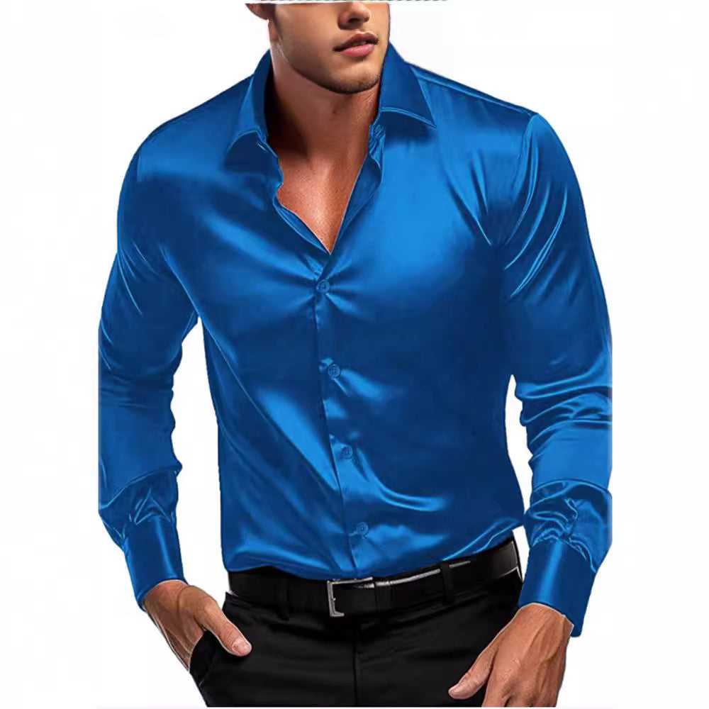 Men's British Style Shirt Long Sleeve