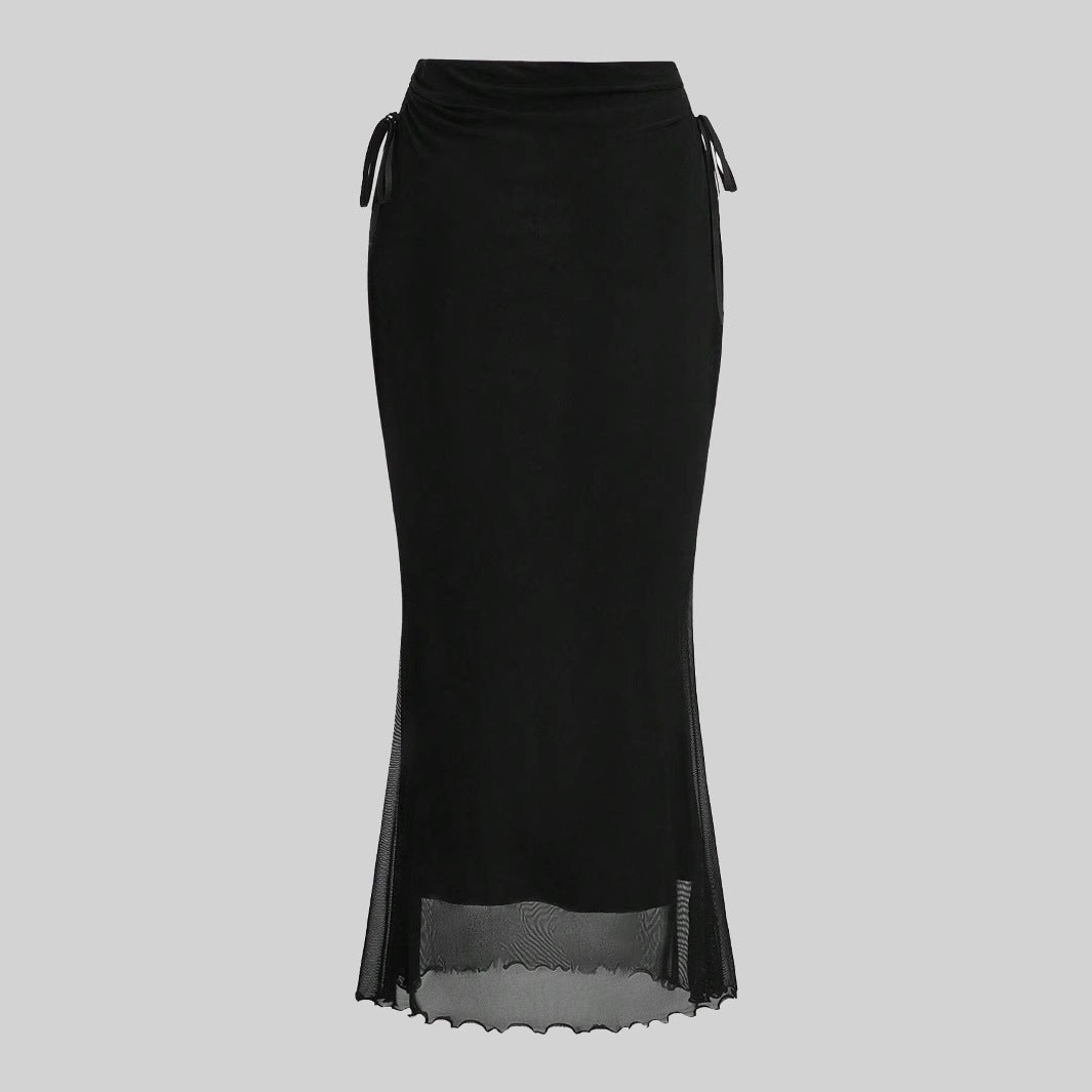 Cross-Border Sexy Long Sheath Fishtail Skirt