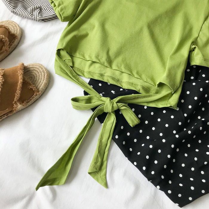 Internet-Famous Casual Two-Piece Women's Outfit