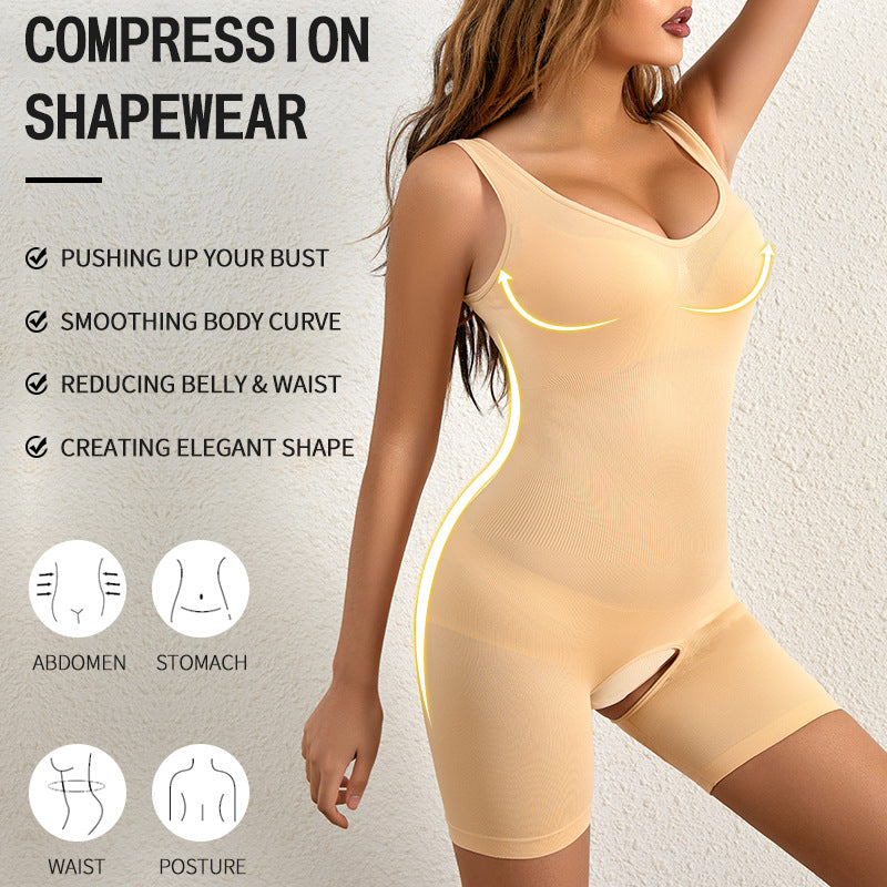 One-piece Corset Women's Postpartum Waist Trimming Abdominal-shaping Body-shaping
