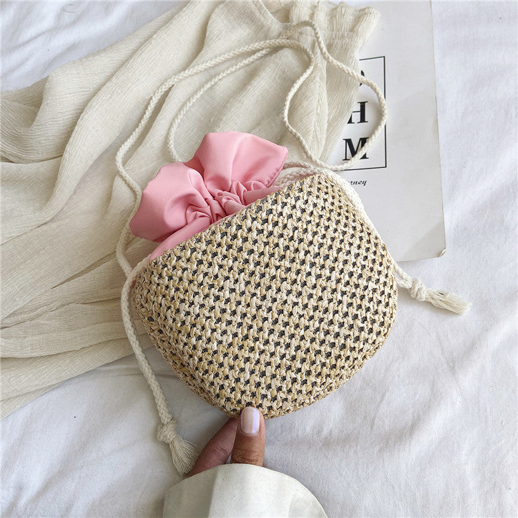 Mini straw bag cute one Shoulder Messenger Bag