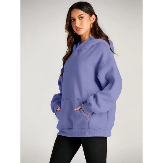 Queen Oversized hættetrøje med sænkede skuldre Sports