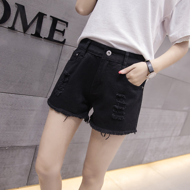 Ladies Fashion Denim Shorts