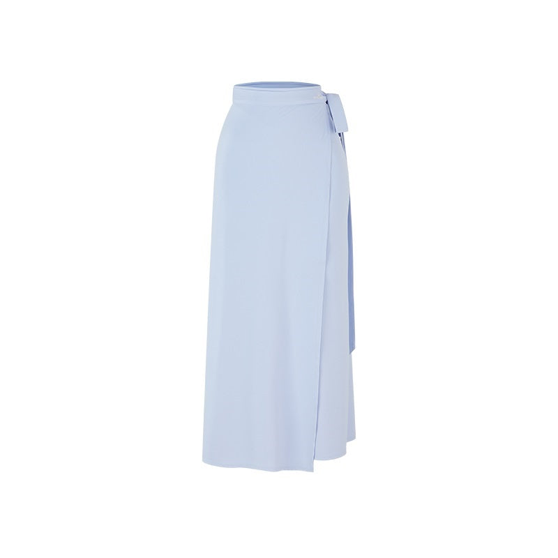 Spring And Summer Breathable And UV-resistant Slimming One-piece Lace-up Skirt