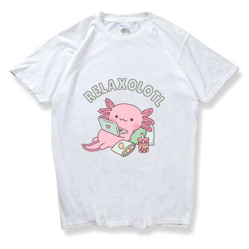 Men's And Women's Casual Sports Cotton Short Sleeve