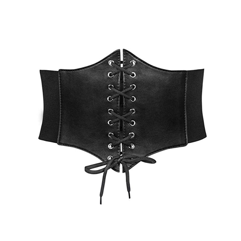 European And American Fashion Women's Lace Loose Tight Waist