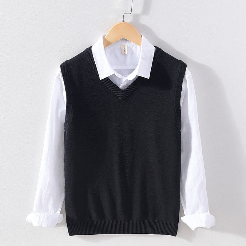 Men's Vest Business Casual V Neck
