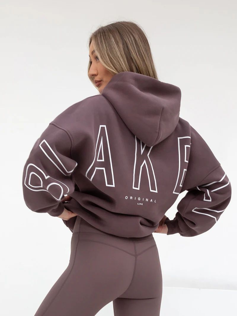 Tynd All-match Langærmet Løs Hættetrøje Hip-hop Pullover