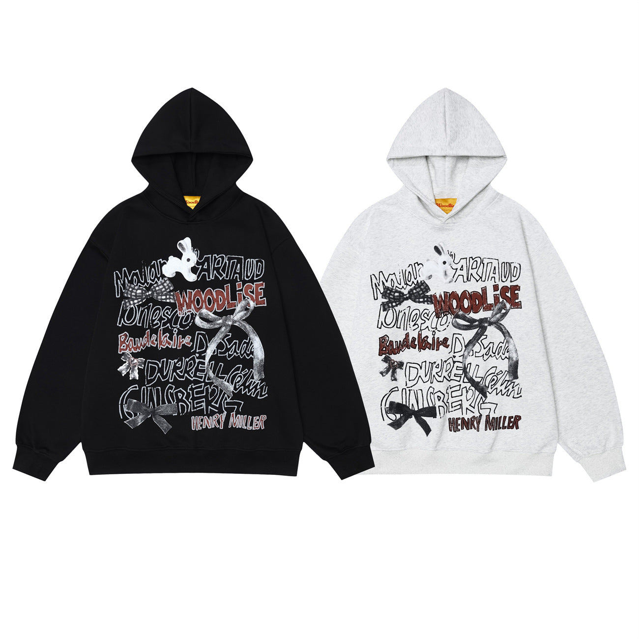 Women's American Retro Thickened Hooded Sweatshirt