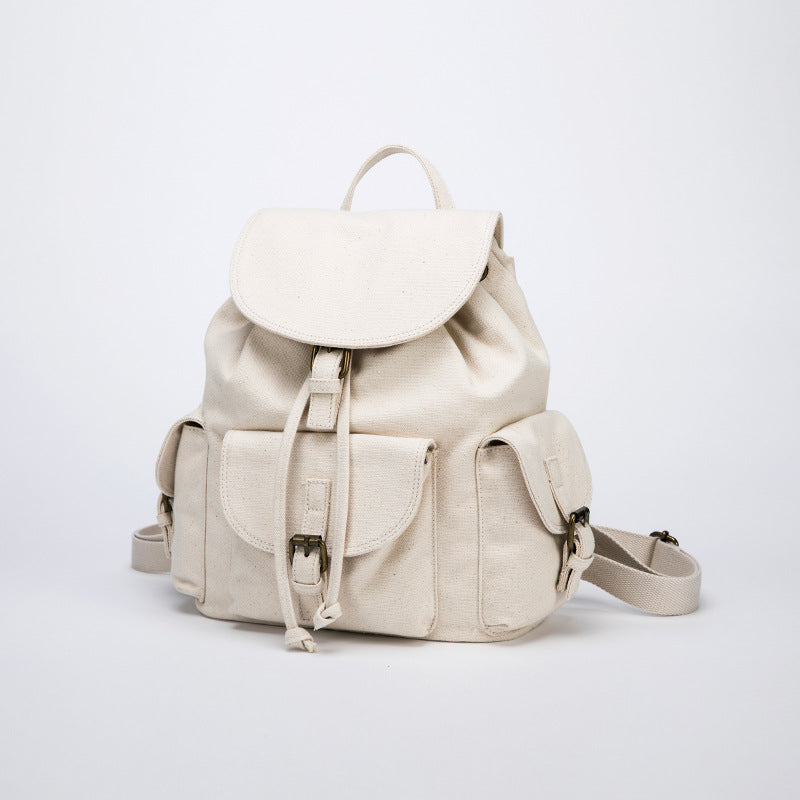 Sweet And Cute Simple Ins Strap Drawstring Backpack
