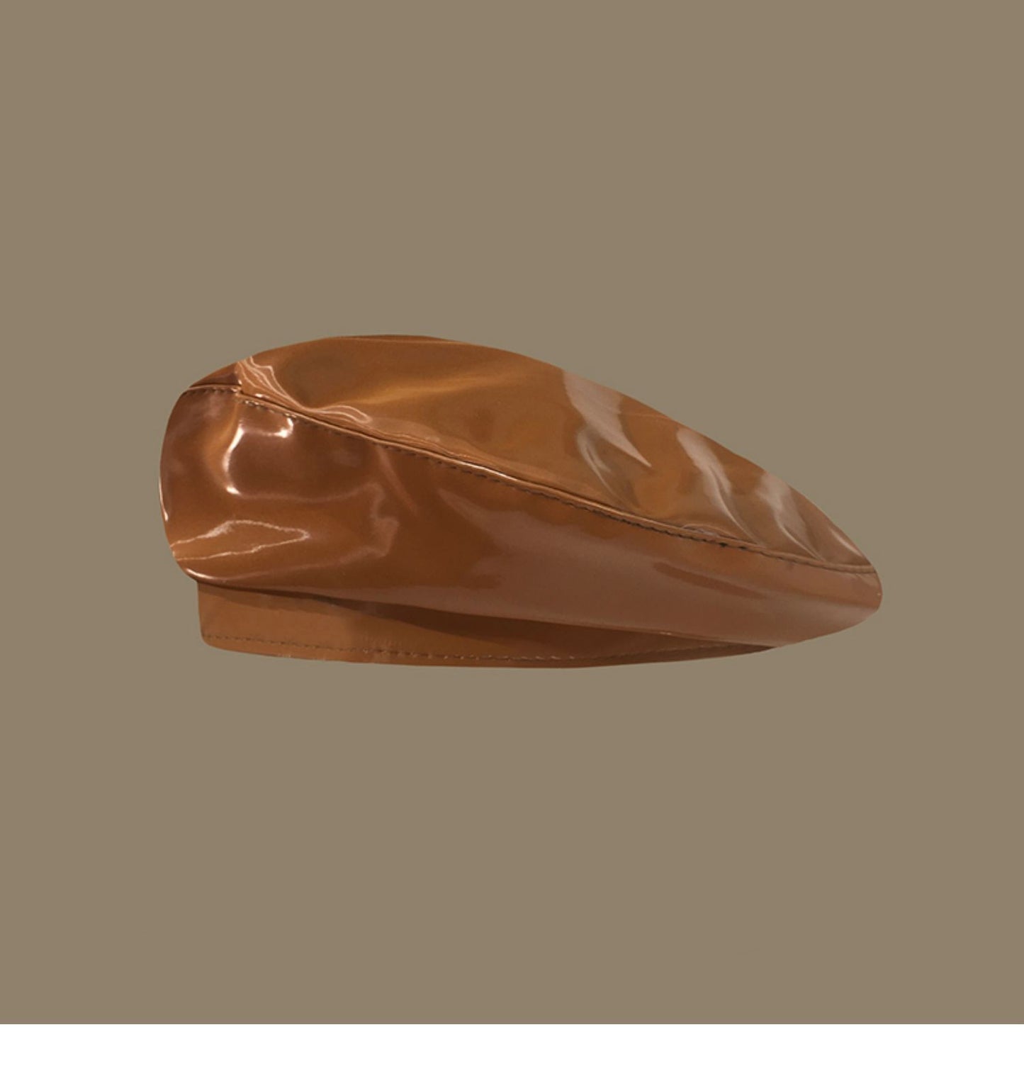 Bright Leather Berets For Children Art