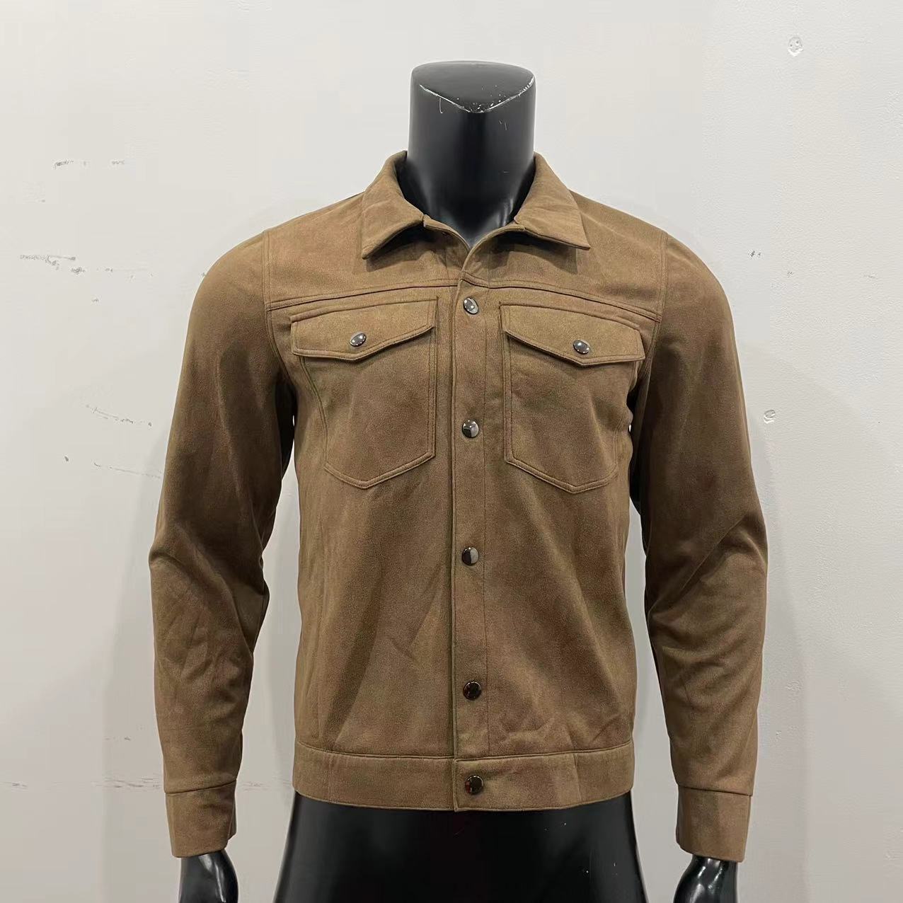 Herre Moderigtig Ruskind American Retro Frakke