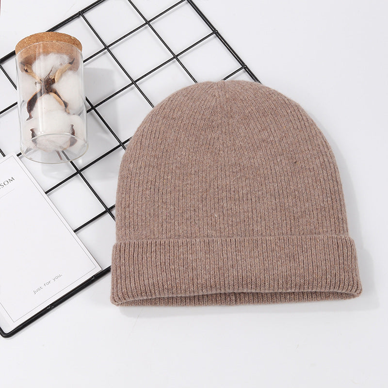 Korean Version Of Japanese Ins Style Cashmere Knitted Hat