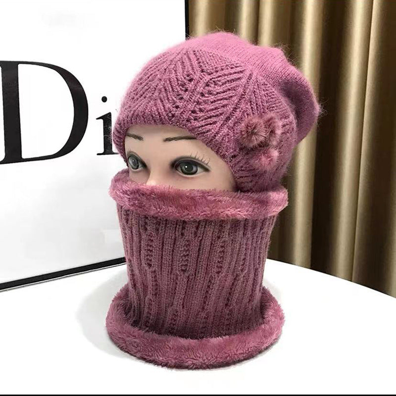 Lady's Velvet Thickened Thermal Beret
