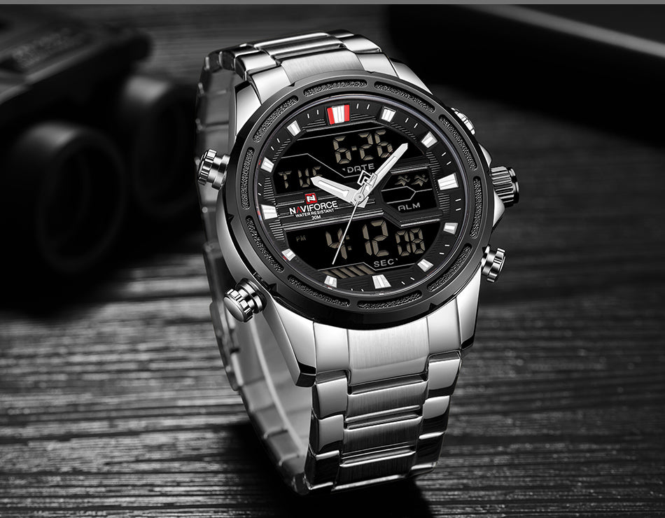 Quartz Waterproof Sports Electronic Men's Watch