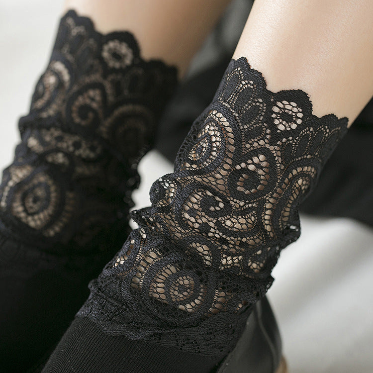 Women's Cotton Medium Length Stockings