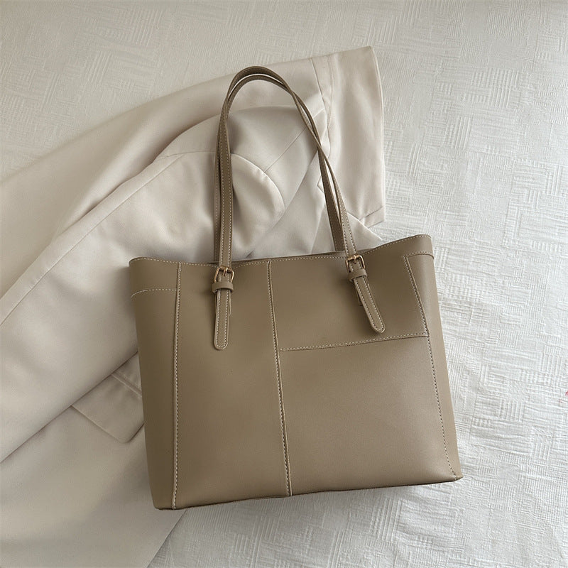 Simple Commute Large Capacity Women's Hand-carrying Underarm Bag