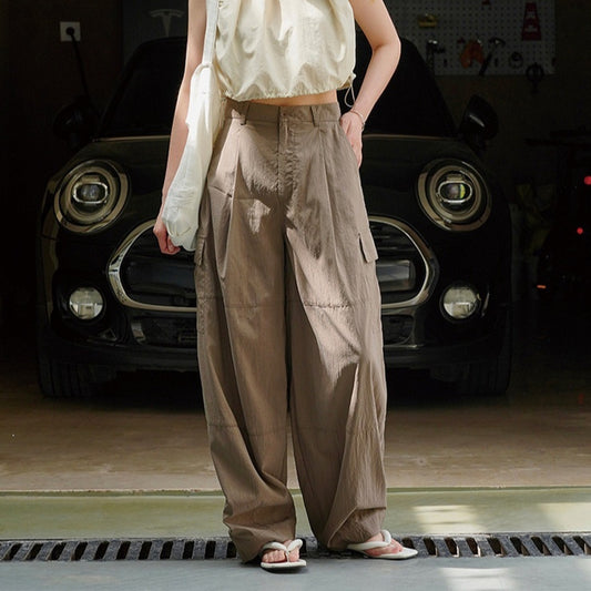 Japanese Street Fashionable Cool Wide-leg Overalls
