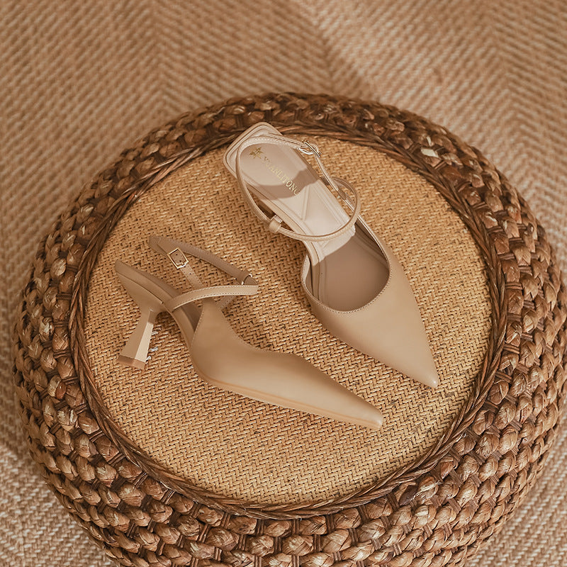 Spring Women's Sandals Women's Fashion Pointed High Heels
