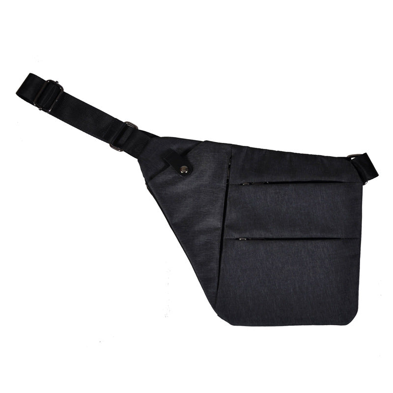 Men's Outdoor Slim Shoulder Messenger Bag Anti-theft Close-Up