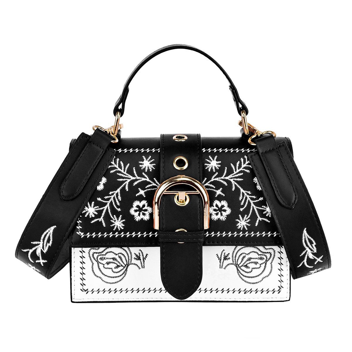 New Ethnic Style Graffiti Printing Fashion Shoulder Messenger Bag