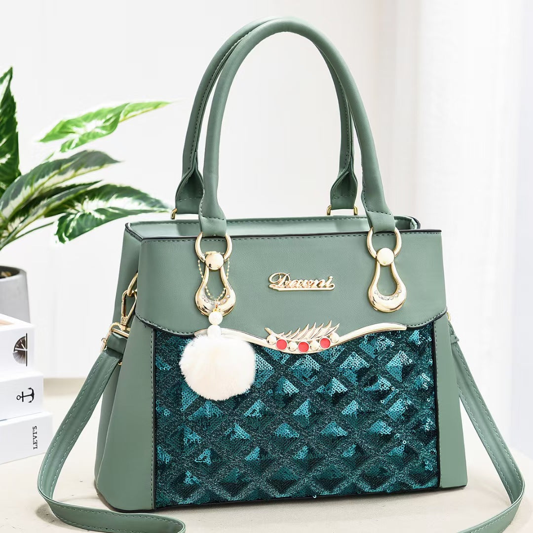 The New Fashion Female Bag Korean Style Diagonal Shoulder Handbag