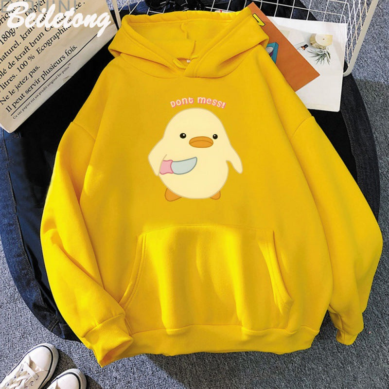Women's Casual Cartoon Loose Sweater