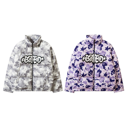 Imp Alphabet Embroidered Camo Cotton Suit