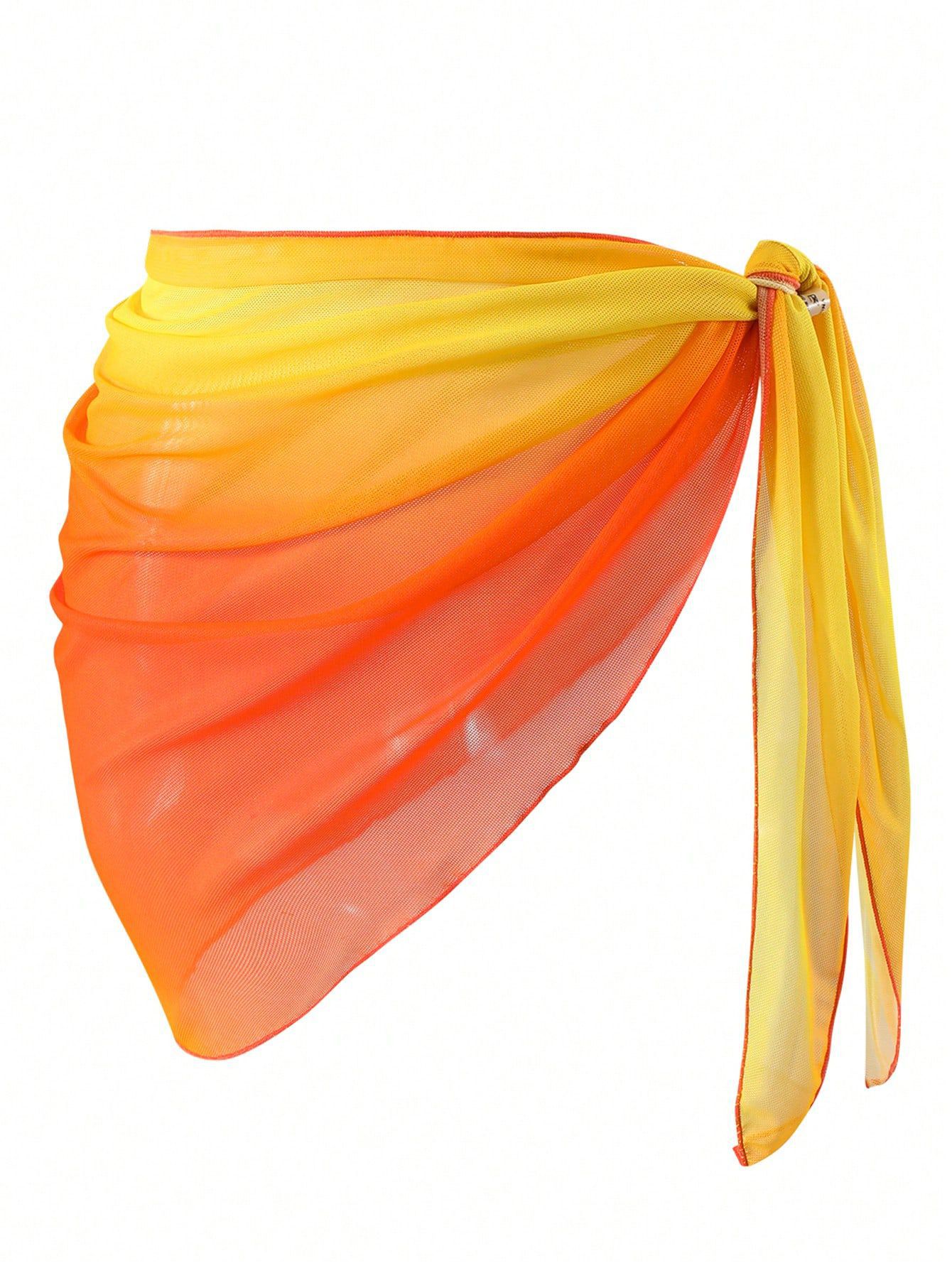Beach Apron With A Gradient Color Design In Multiple Colors