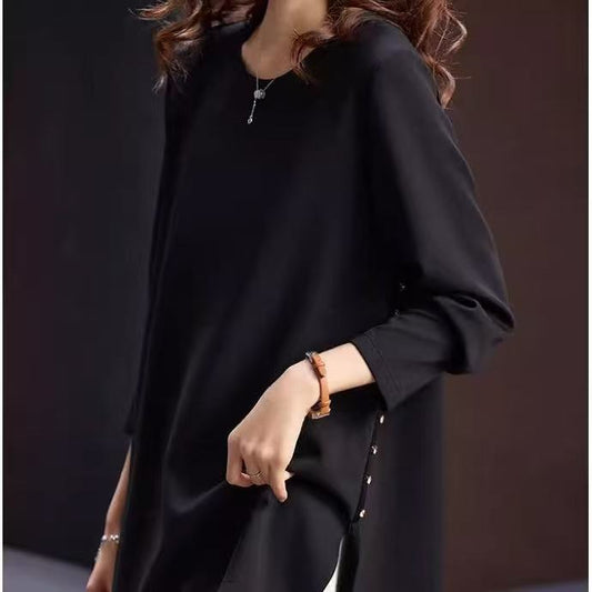Round Neck Fashion Casual Plus Size T-shirt Women