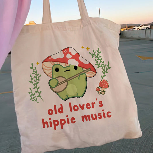 Printed One-shoulder Folded Bag Shopping Bag