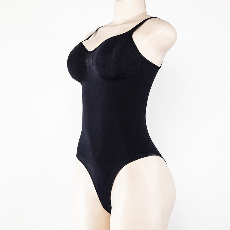 Seamless Belly Contracting Three-dimensional Hip Lifting Nylon Waist Shaping Triangle Underwear Corset