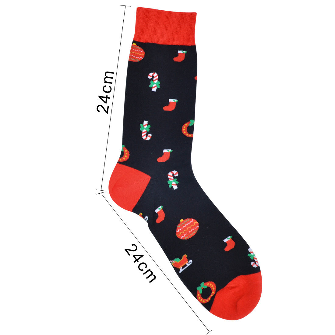 Christmas Stockings Children's New Men's Mid-calf Extended