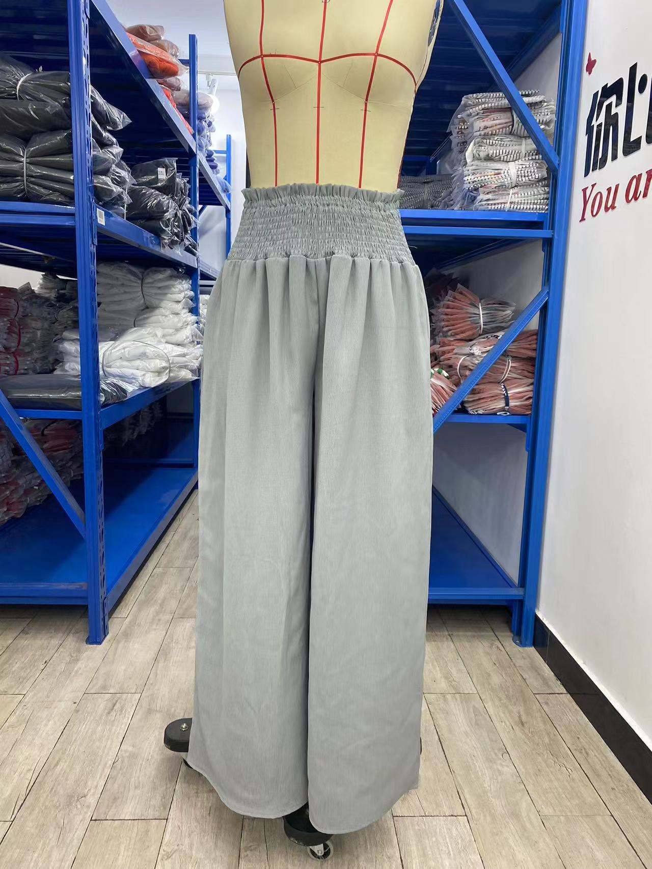 Women's Casual Wide-leg Trousers Pantskirt Women's Pants