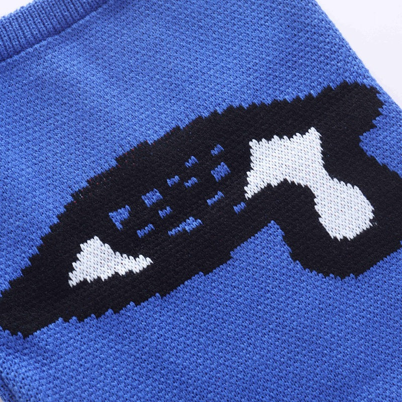 Thickened Knitting Wool Shoulder Bag Large Capacity Woven Bag