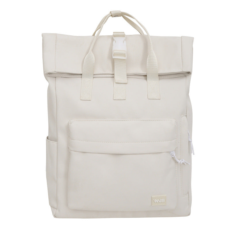 Large-capacity Solid Color Backpack