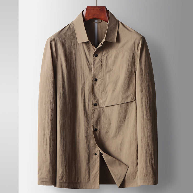 Men's Jacket Spring And Summer Lapel