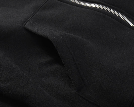 Men's And Women's Zippered Side Split Sweater